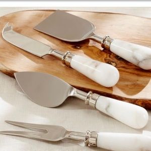 Pottery Barn cheese knives